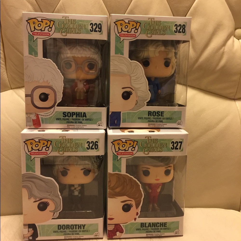 NEW in Box: Golden Girls Funko POP set